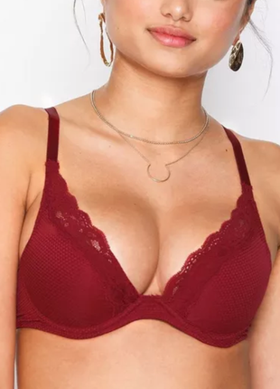 85d 85e шикарный формованный бюстгальтер с глубоким вырезом t-shirt bra