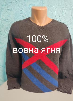 Светр scapa sports 100% wool m-l