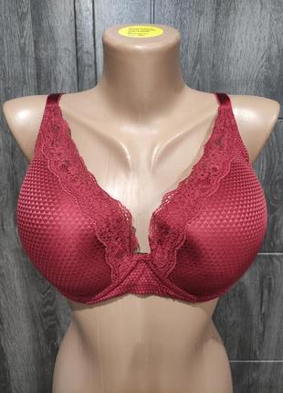 85d 85e шикарный формованный бюстгальтер с глубоким вырезом t-shirt bra3 фото