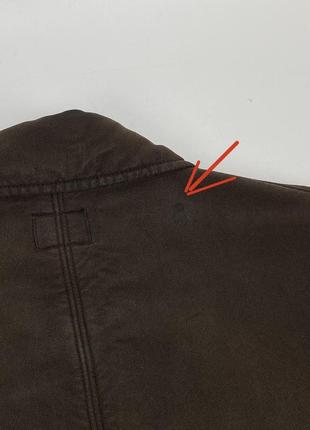 Зимова куртка пальто c.p. company cp jacket / blazer 2002 3718a058/654 vintage коричневий на утеплювачі піджак розмір 505 фото