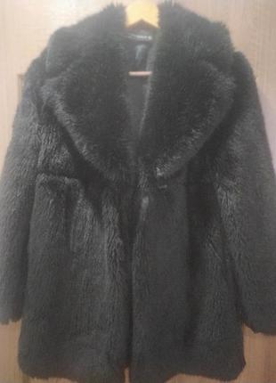 Шуба штучне хутро zara 36