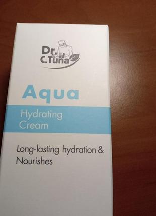 Зволожуючий крем для обличчя aqua dr. tuna