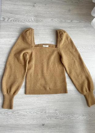 Джемпер h&m з домішкою вовни гарна якість розмір xs/s/m