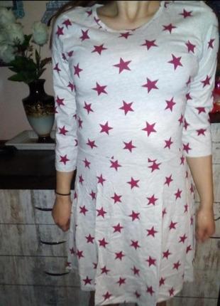 Стильна сукня з спідницею кльош у зірки1 фото
