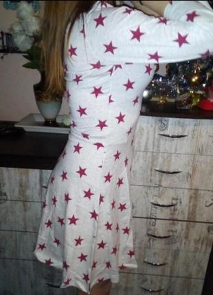 Стильна сукня з спідницею кльош у зірки2 фото