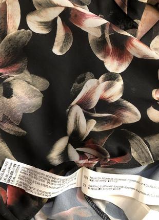 Блузка квітковий принт6 фото