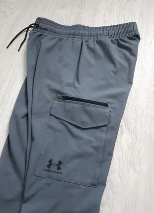 Under armour woven zip cargo track pants7 фото