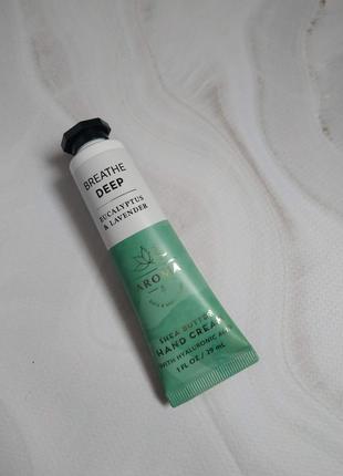 Крем для рук eucalyptus & lavender від bath and body works