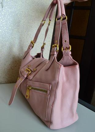 Ritook ri2k шкіряна сумка ніжно рожевого кольору.4 фото