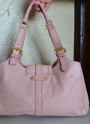 Ritook ri2k шкіряна сумка ніжно рожевого кольору.5 фото