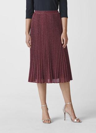 Спідниця міді джерсі стильна модна new look розмір s