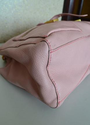 Ritook ri2k шкіряна сумка ніжно рожевого кольору.8 фото