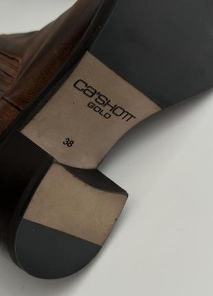 Ca’shott copenhagen ботильоны натуральная кожа