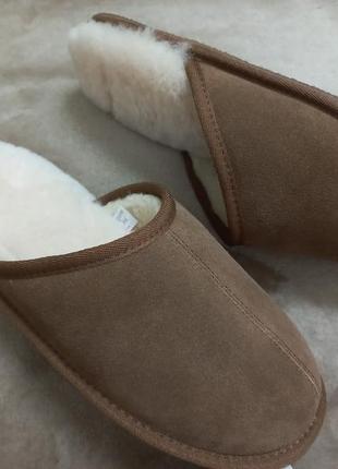 Тапочки домашние осень-зима замш овчина муж.41-22р. ugg авсралии8 фото