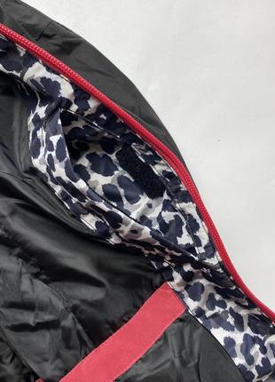 Новая лыжная мембрана термо куртка девушка черная 122-128см9 фото
