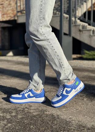 Nike air force lv by virgil abloh blue.артикул: s1193