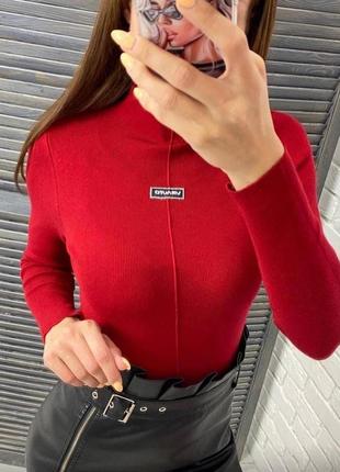 Гольф лонгслів водолазка6 фото