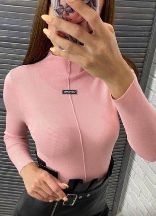 Гольф лонгслів водолазка9 фото