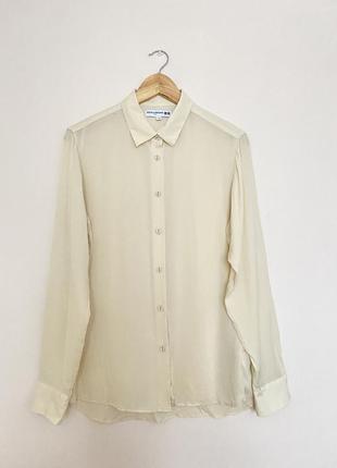 Блуза з натурального шовку uniqlo3 фото