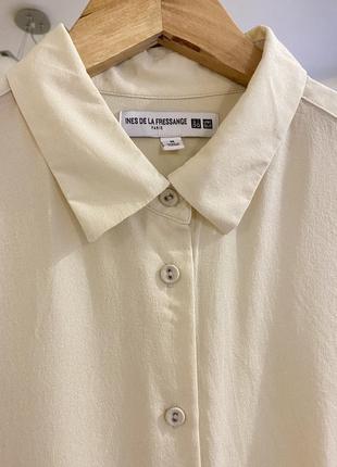 Блуза з натурального шовку uniqlo6 фото