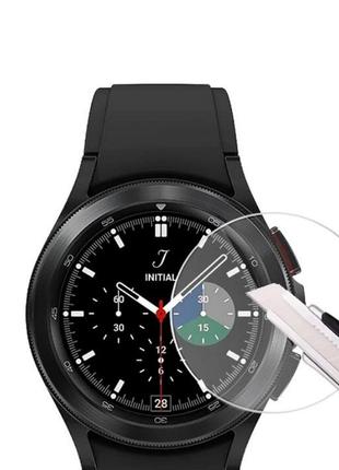 Захисне скло на смарт годинник samsung galaxy watch 4 - 46 мм ⌚ захисне скло на годинник самсунг