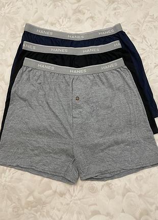 Трусы мужские хлопковые боксеры hanes® comfortsoft сша
