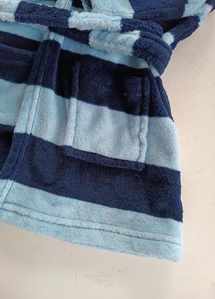 Флісовий халат з капюшоном р.2-3 роки4 фото