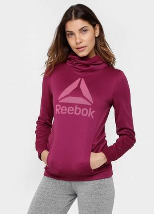 Стильное худи reebok, тёплое худи,теплая спортивная кофта, флисовая кофта, кофта на флисе1 фото