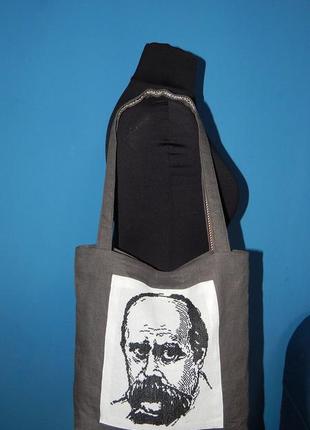Сумка з льону шевченко handmade
