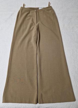 🌟🌟🌟 жіночі широкі штани колір кемел ashley brooke2 фото