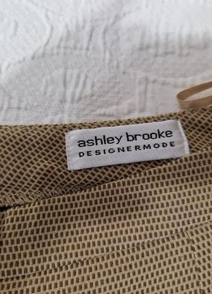 🌟🌟🌟 жіночі широкі штани колір кемел ashley brooke7 фото