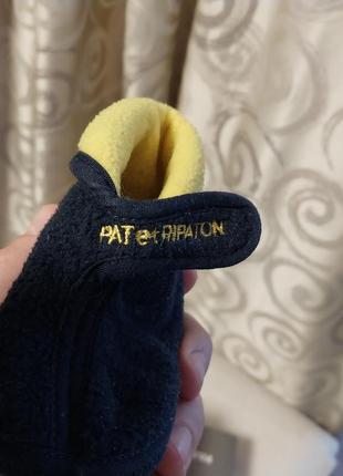 Новые фирменные флисовые пинетки pat et ripaton3 фото