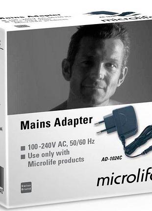 Оригінальний адаптер мережевий для тонометрів microlife ad-1024c гарантія 1 рік