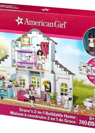 Конструктор mega bloks american girl grace's дом американской девочки грейс 749д.