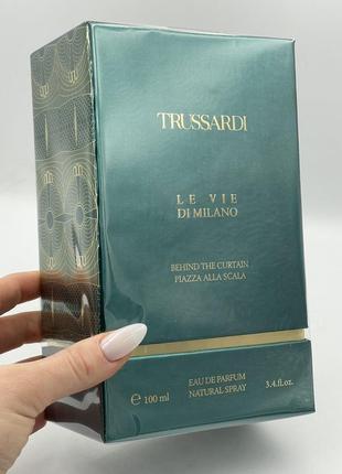 Trussardi le vie di milano behind the curtain piazza alla scala 100мл1 фото