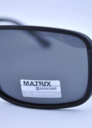 Фірмові класичні сонцезахисні окуляри matrix polarized wayfarer mt84073 фото