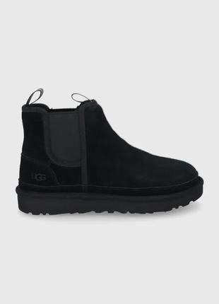 Черевики чоловічі ugg neumel chelsea black