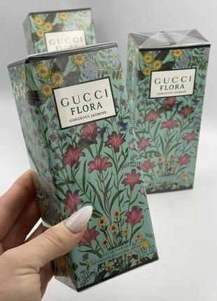 Gucci flora gorgeous jasmine парфюмированная вода 100мл1 фото