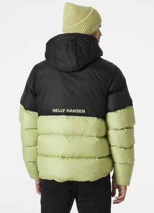 Куртка-пуховик  green regular fit helly hansen7 фото