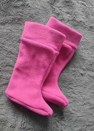 Вкдадиші флісові в чобітки jojo maman франція сапоги зимові h&m носки quechua шкарпетки demar гольфи zara термо next