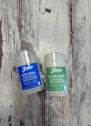 Дезодарант, антиперспірант .крістал grants natural crystal deodorant1 фото