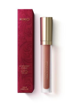 Матовая губная помада kiko milano a holiday fable