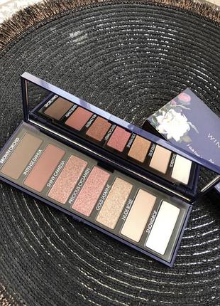 Набор pupa winter blooming палетка теней и румяна хайлайтер