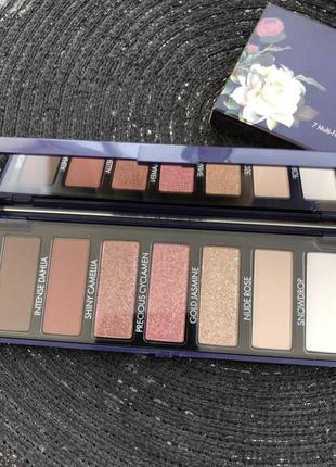 Набор pupa winter blooming палетка теней и румяна хайлайтер