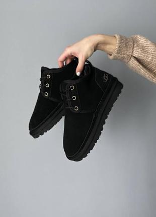 Чоловічі уггі ugg neumel black v2 / smb