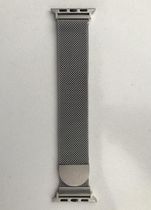 Браслет apple milanese loop silver для apple watch 38/ 40/ 41mm2 фото