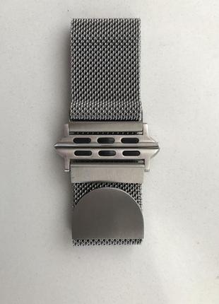 Браслет apple milanese loop silver для apple watch 38/ 40/ 41mm5 фото