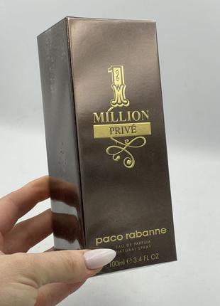 1 million prive paco rabanne парфюмированная вода 100мл