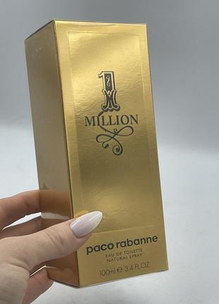 1 million paco rabanne туалетная вода 100мл