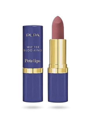 Помада 💄 pupa winter blooming petalips №017 помада для губ 3.5 g